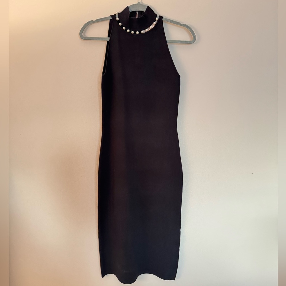 NWT Camila Coelho Black Pearl sleeveless dress